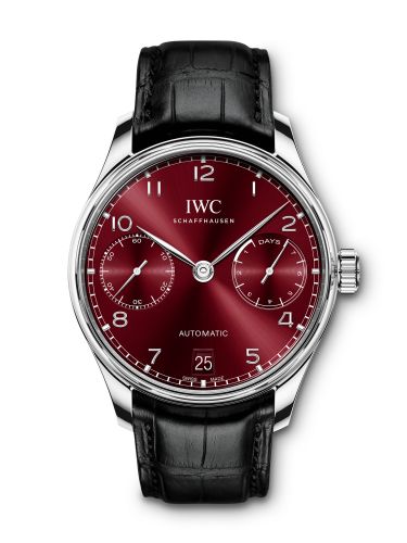 IWC Portugieser Automatic 5007 Stainless Steel Burgundy