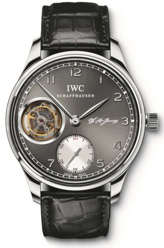 IWC Portugieser Tourbillon Hand-Wound F.A. Jones White Gold Ardoise
