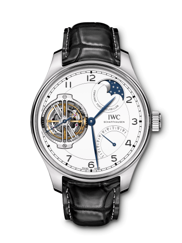 IWC Portugieser Constant-Force Tourbillon Edition “150 Years” Platinum White