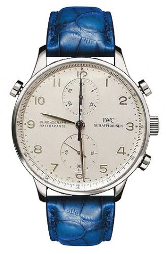 IWC Portuguese Chrono-Rattrapante White Gold Silver