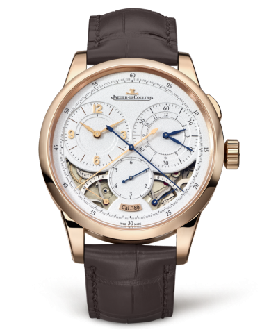 Jaeger-LeCoultre Duomètre Chronographe Pink Gold Silver