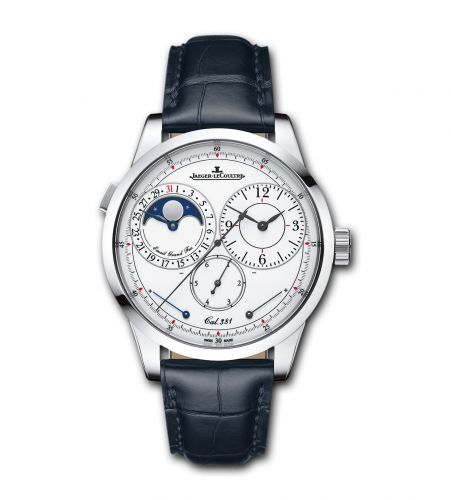 Jaeger-LeCoultre Duomètre à Quantième Lunaire 40.5 White Gold Enamel