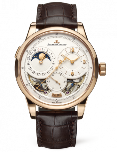 Jaeger-LeCoultre Duomètre Quantième Lunaire Pink Gold Open