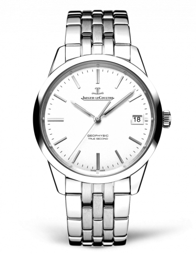 Jaeger-LeCoultre Geophysic True Second Stainless Steel Silver Bracelet