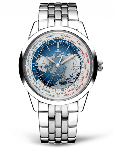 Jaeger-LeCoultre Geophysic Universal Time Stainless Steel Bracelet