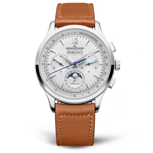 Jaeger-LeCoultre Master Control Chronograph Calendar Stainless Steel Silver Novonappa