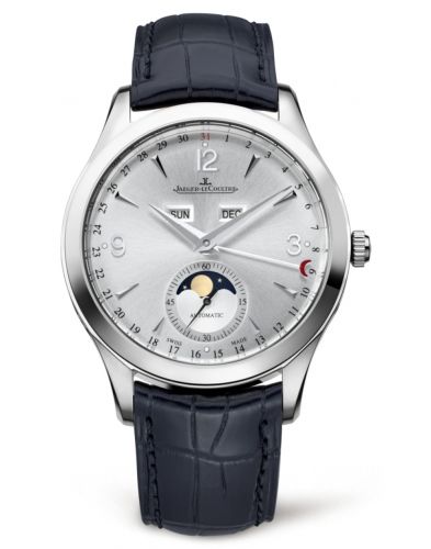 Jaeger-LeCoultre Master Calendar Stainless Steel Silver Alligator