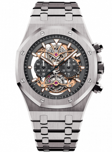 Audemars Piguet Royal Oak 26347 Tourbillon Chronograph Openworked Titanium