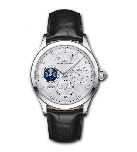Jaeger-LeCoultre Master Eight Days Perpetual White Gold Diamond Index