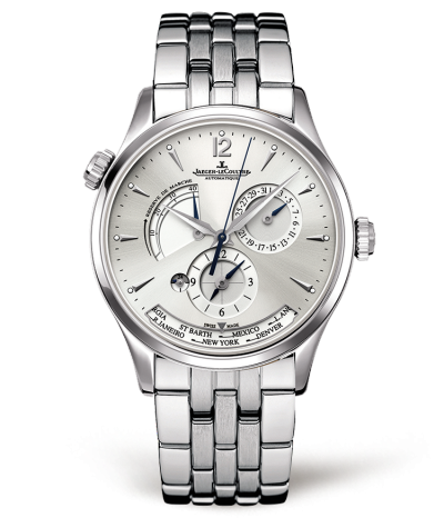 Jaeger-LeCoultre Master Geographic Stainless Steel Silver Bracelet