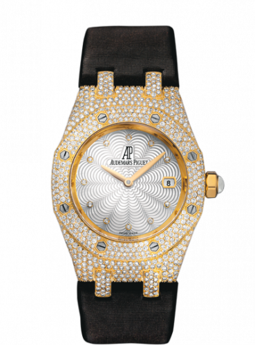 Audemars Piguet Royal Oak 67601 Quartz Yellow Gold Diamond MOP