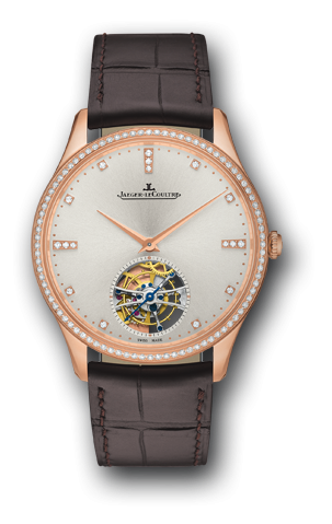 Jaeger-LeCoultre Master Ultra Thin Tourbillon Pink Gold Diamond