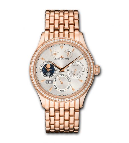 Jaeger-LeCoultre Master Eight Days Perpetual Pink Gold Diamond Bracelet