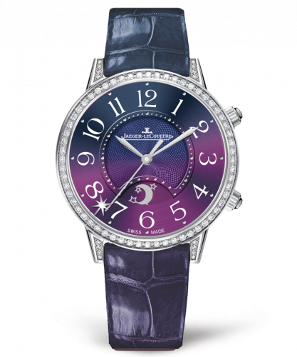 Jaeger-LeCoultre Rendez-Vous Sonatina Large White Gold Diamond Blue