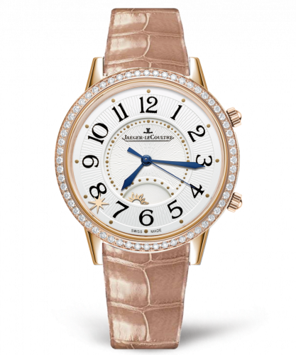 Jaeger-LeCoultre Rendez-Vous Sonatina Large Pink Gold Diamond Silver