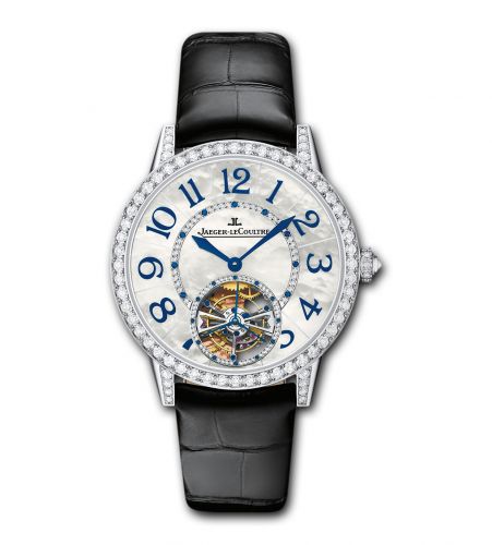 Jaeger-LeCoultre Rendez-Vous Tourbillon White Gold Mother of Pearl Blue