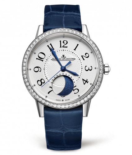Jaeger-LeCoultre Rendez-Vous Moon Medium Stainless Steel Diamond Silver