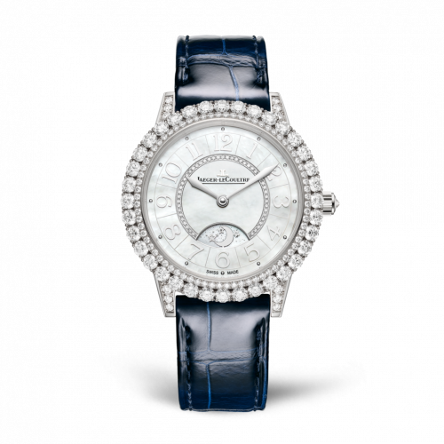 Jaeger-LeCoultre Rendez-Vous Night & Day Jewellery White Gold MOP Alligator