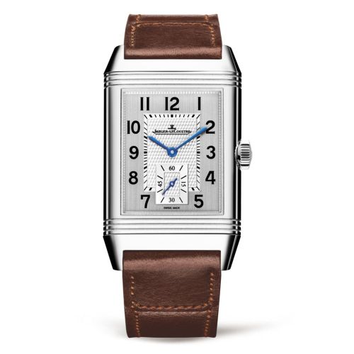 Jaeger-LeCoultre Reverso Classic Large Duoface Small Seconds Stainless Steel Silver Fagliano