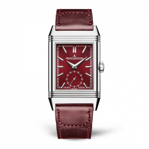 Jaeger-LeCoultre Reverso Tribute Small Seconds Stainless Steel Red Fagliano