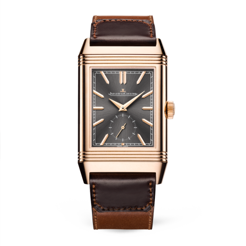 Jaeger-LeCoultre Reverso Tribute Duoface Rose Gold Grey Fagliano