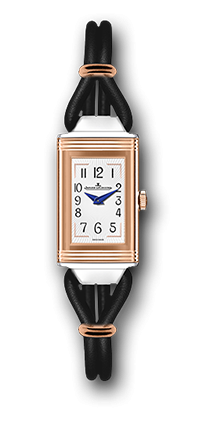 Jaeger-LeCoultre Reverso One Cordonnet Stainless Steel Pink Gold Silver