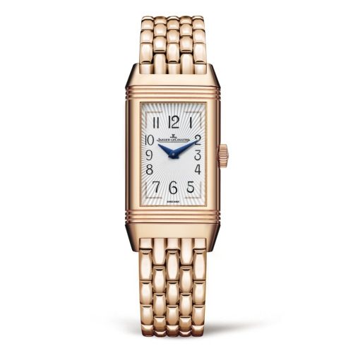 Jaeger-LeCoultre Reverso One Duetto Moon Pink Gold Silver Bracelet