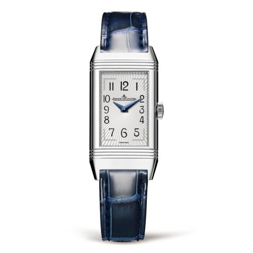 Jaeger-LeCoultre Reverso One Duetto Moon Stainless Steel Silver Alligator