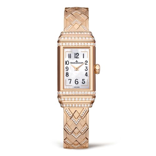 Jaeger-LeCoultre Reverso One Duetto Jewellery Pink Gold MOP Bracelet