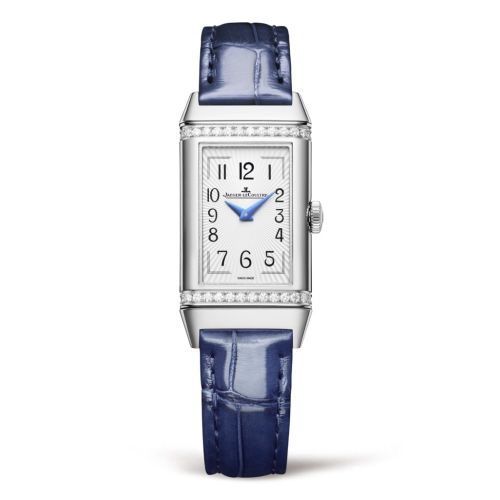 Jaeger-LeCoultre Reverso Duetto Stainless Steel Silver Alligator