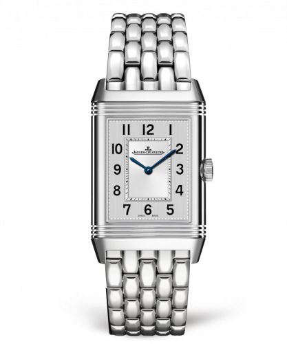 Jaeger-LeCoultre Reverso Classic Medium Thin Stainless Steel Silver Bracelet