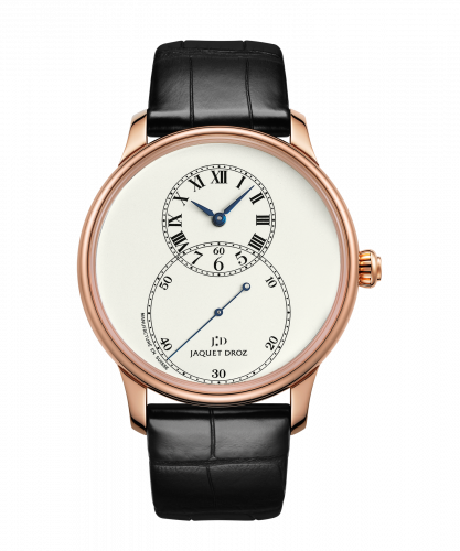 Jaquet Droz Grande Seconde 43 Ivory Enamel Red Gold