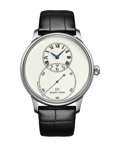 Jaquet Droz Grande Seconde 43 Ivory Enamel White Gold
