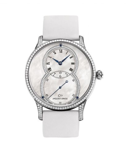 Jaquet Droz Grande Seconde 39 Mother of Pearl Diamond White Gold