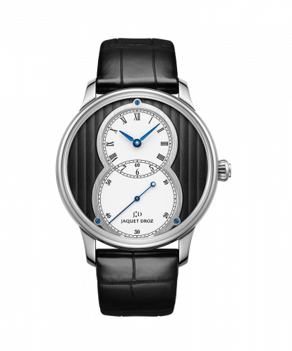 Jaquet Droz Grande Seconde 39 Cotes de Geneve White Gold