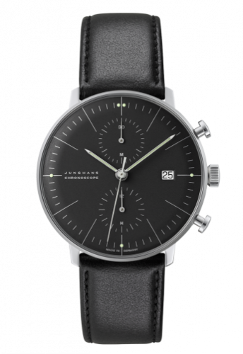 Junghans Max Bill Chronoscope Black Stick