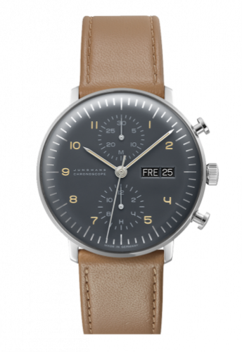 Junghans Max Bill Chronoscope Grey Day Date