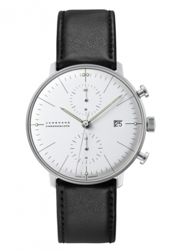 Junghans Max Bill Chronoscope Silver Stick