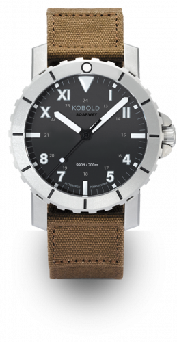 Kobold Soarway 44 Stainless Steel Black