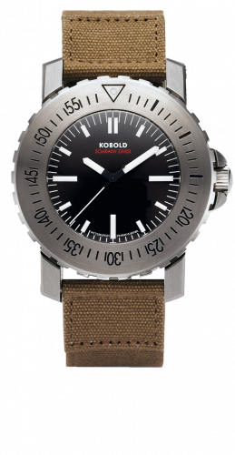 Kobold Soarway Diver Seal Stainless Steel Black