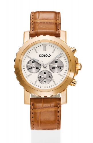 Kobold Soarway Chronograph Red Gold White