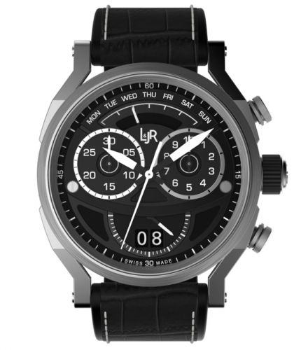 L & Jr Step One Chronograph Stainless Steel Black