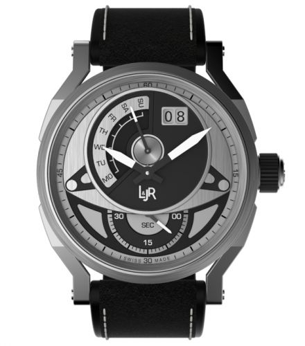 L & Jr Step One Day & Date Stainless Steel Grey