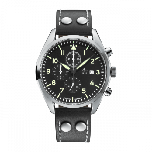 Laco Chronographs Trier Stainless Steel Black