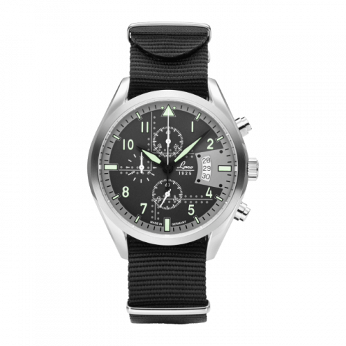 Laco Chronographs Detroit Stainless Steel Black