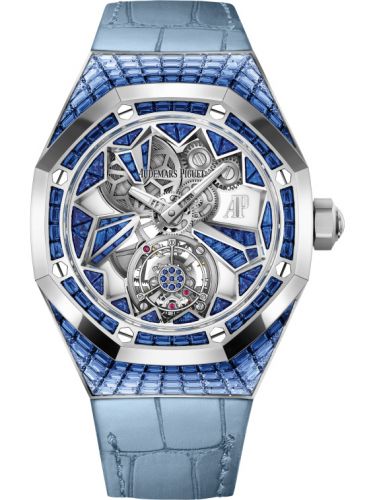 Audemars Piguet Audemars Piguet Royal Oak Concept Flying Tourbillon White Gold Baguette Sapphire