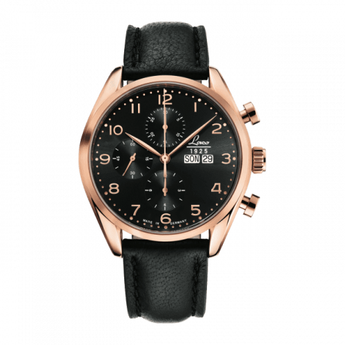 Laco Chronographs Paris Stainless Steel Black