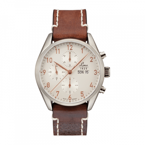 Laco Chronographs New York Stainless Steel Silver