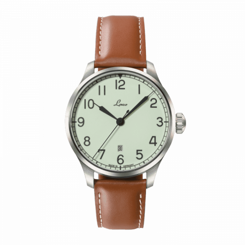Laco Navy Watch Valencia Stainless Steel White
