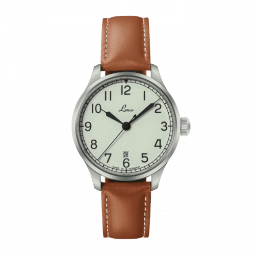 Laco Navy Watch Valencia Stainless Steel White